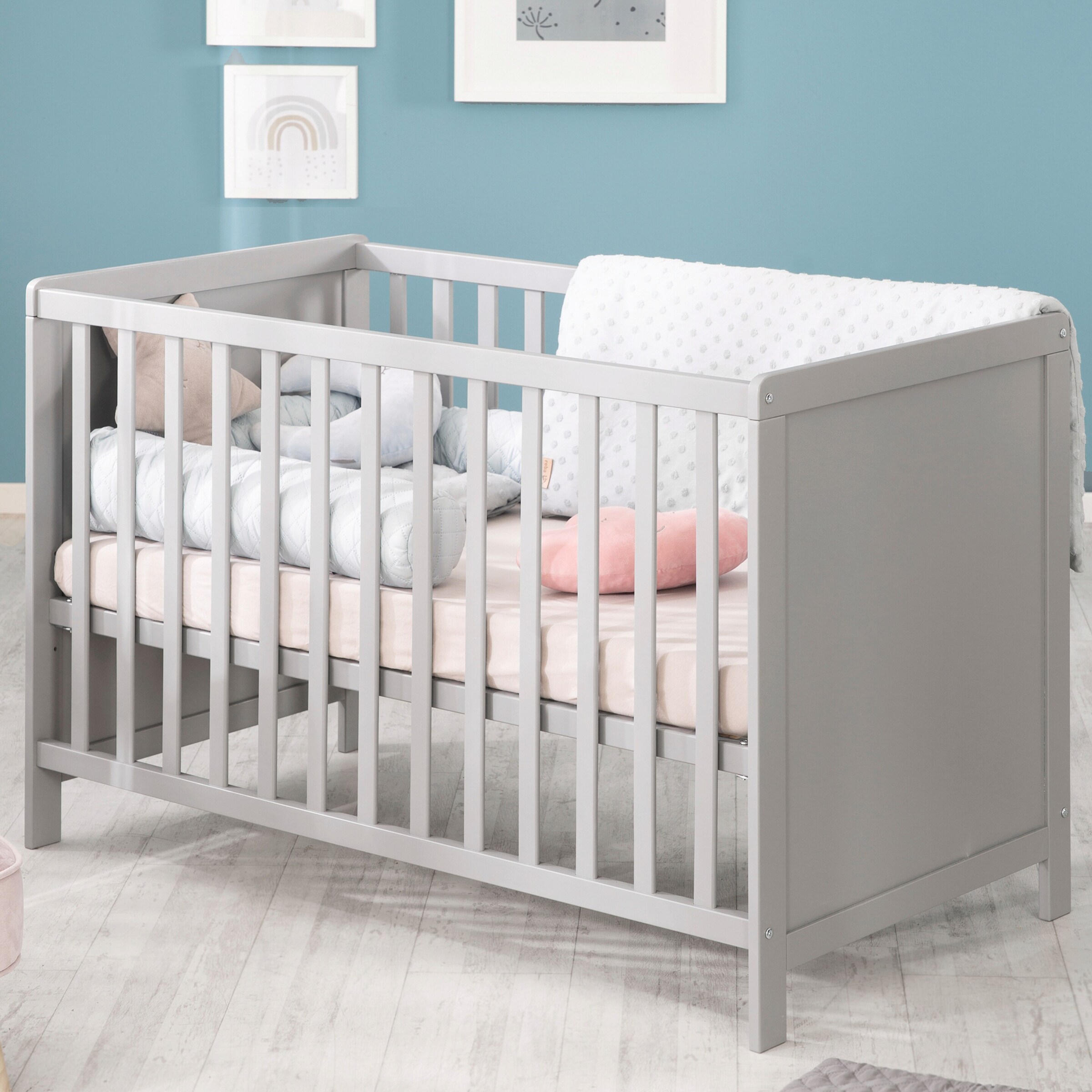 roba Beistellbett, 60 x 120 cm mit Matratze Universal