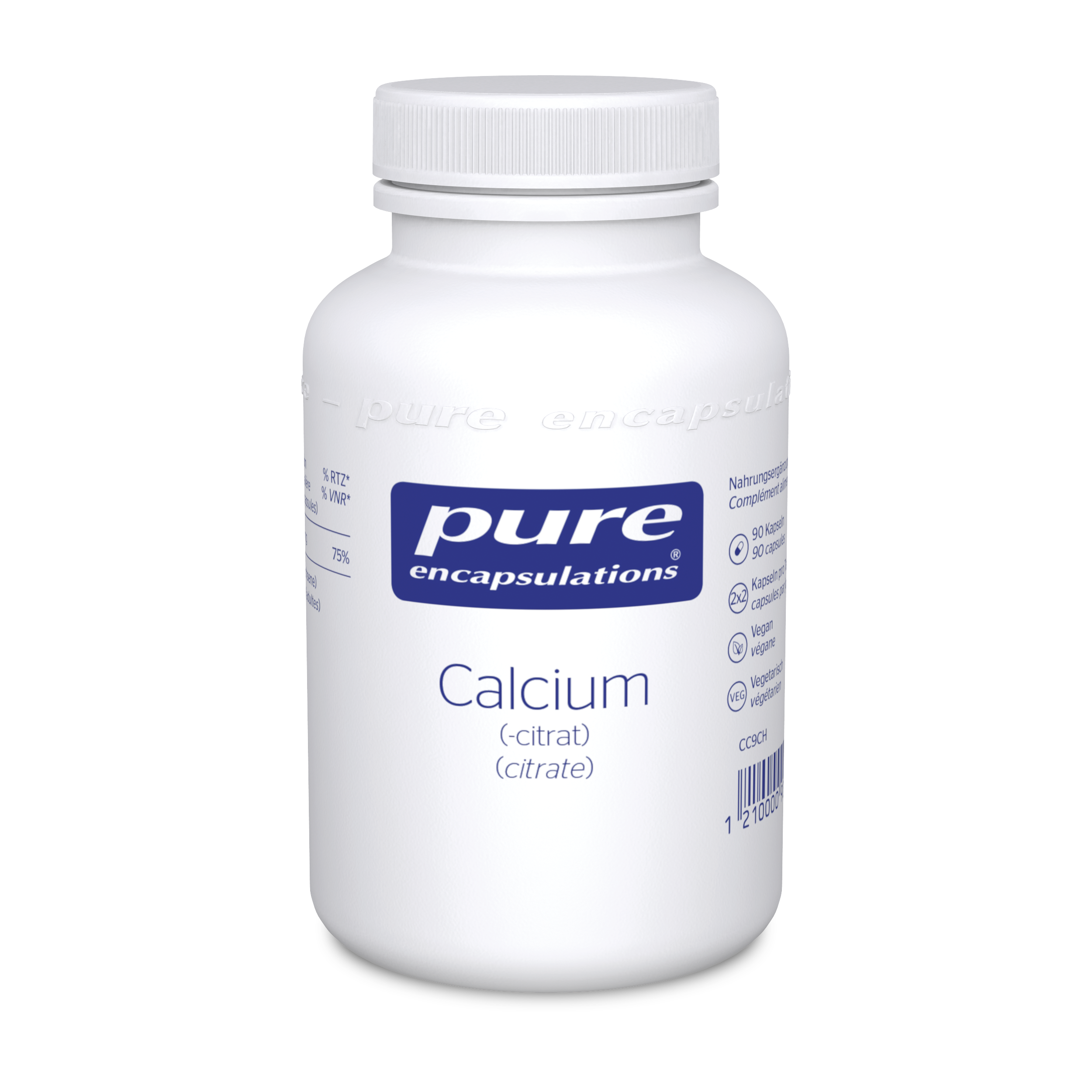PURE Calcium<br>90 Stück, Dose, Kapsel