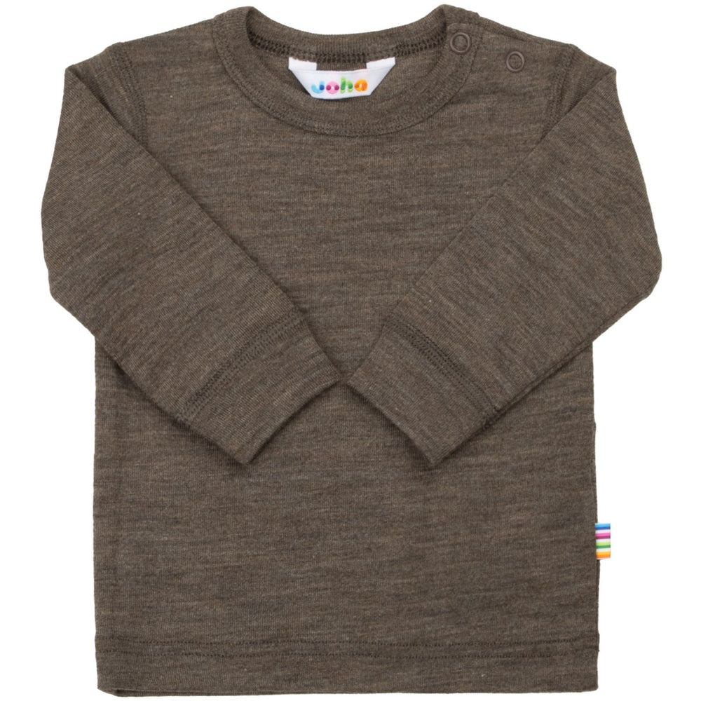 Køb Joha Brown Melange Bluse M/Lange Ærmer