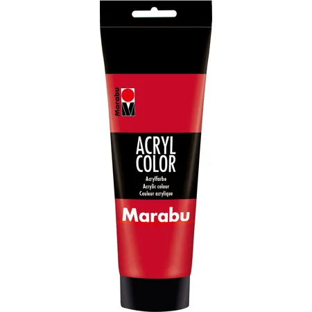 Marabu Acryl Color, Kirschrot 031, 225 ml