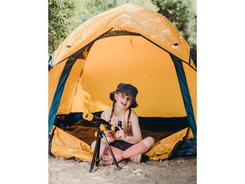 National Geographic Tisch-Teleskop 40/400 Kompaktes, leicht zu bedienendes Kinderteleskop