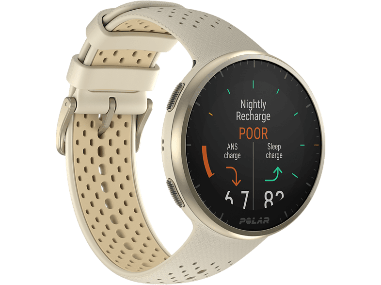 Polar Pacer Pro Sporthorloge Bruin/Goud S-L