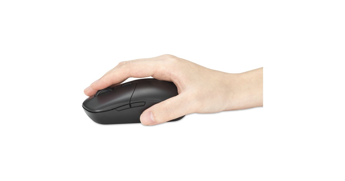 KensingtonMY430 EQ Rechargeable Mouse  (Zwart, 1000 - 2400 DPI, 2.4 GHz, Bluetooth)