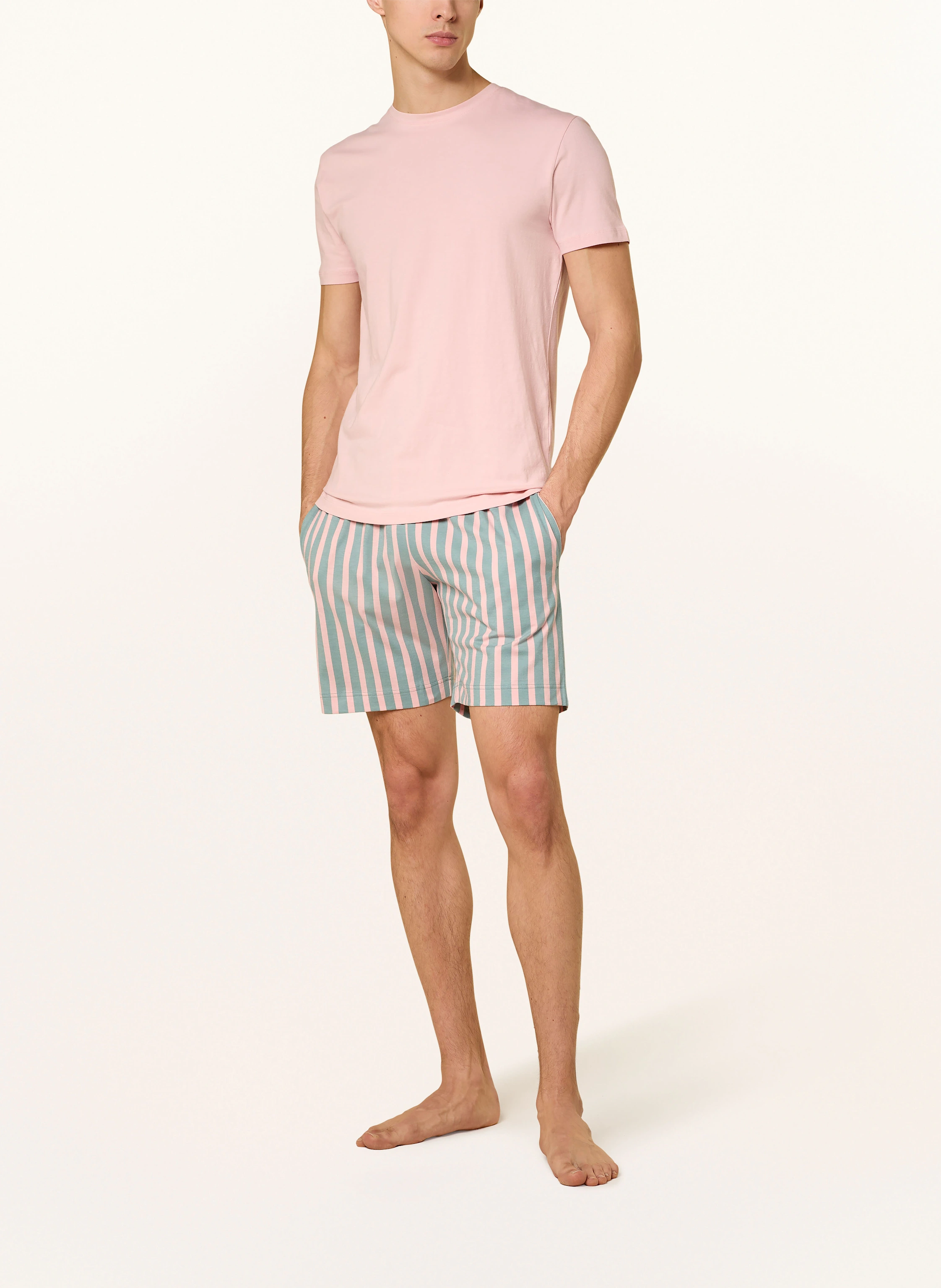 mey Schlafshorts Serie COLORED BLOCKS