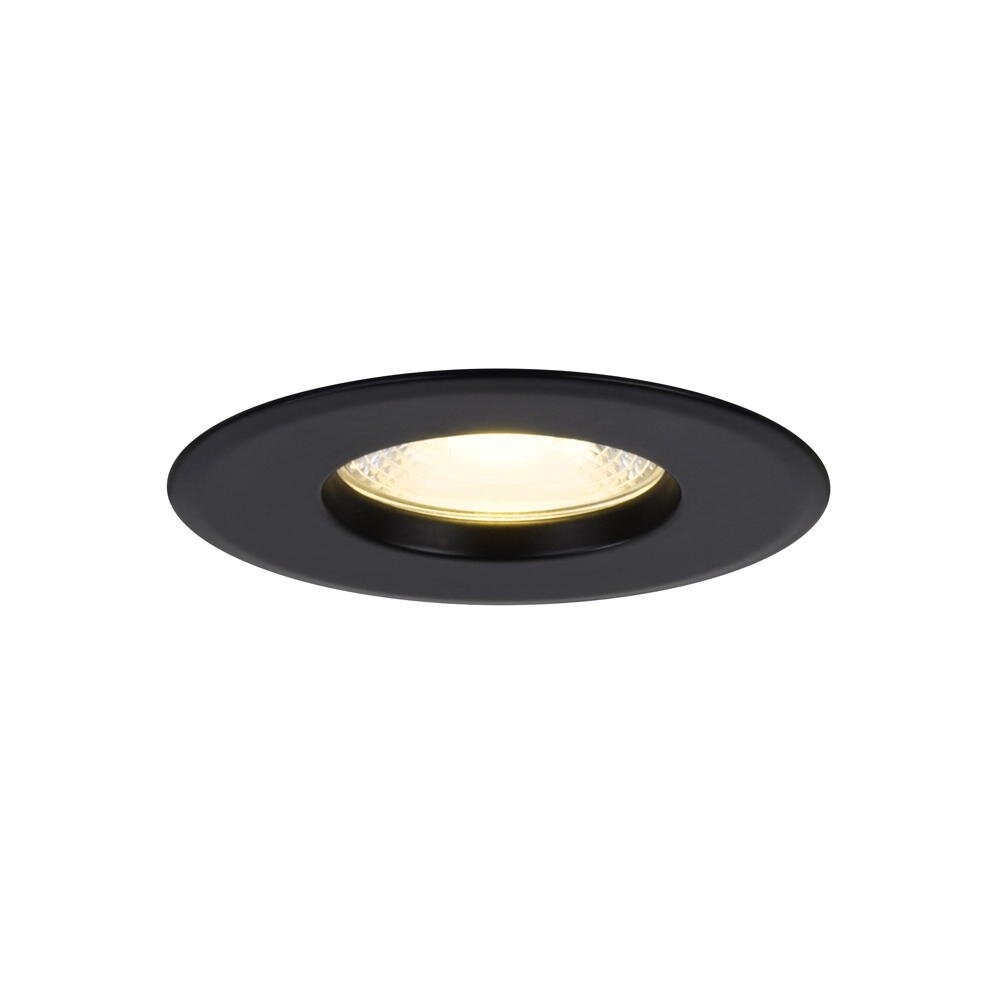 LED inbouwspot Rosalee in zwart 7W 600lm IP65