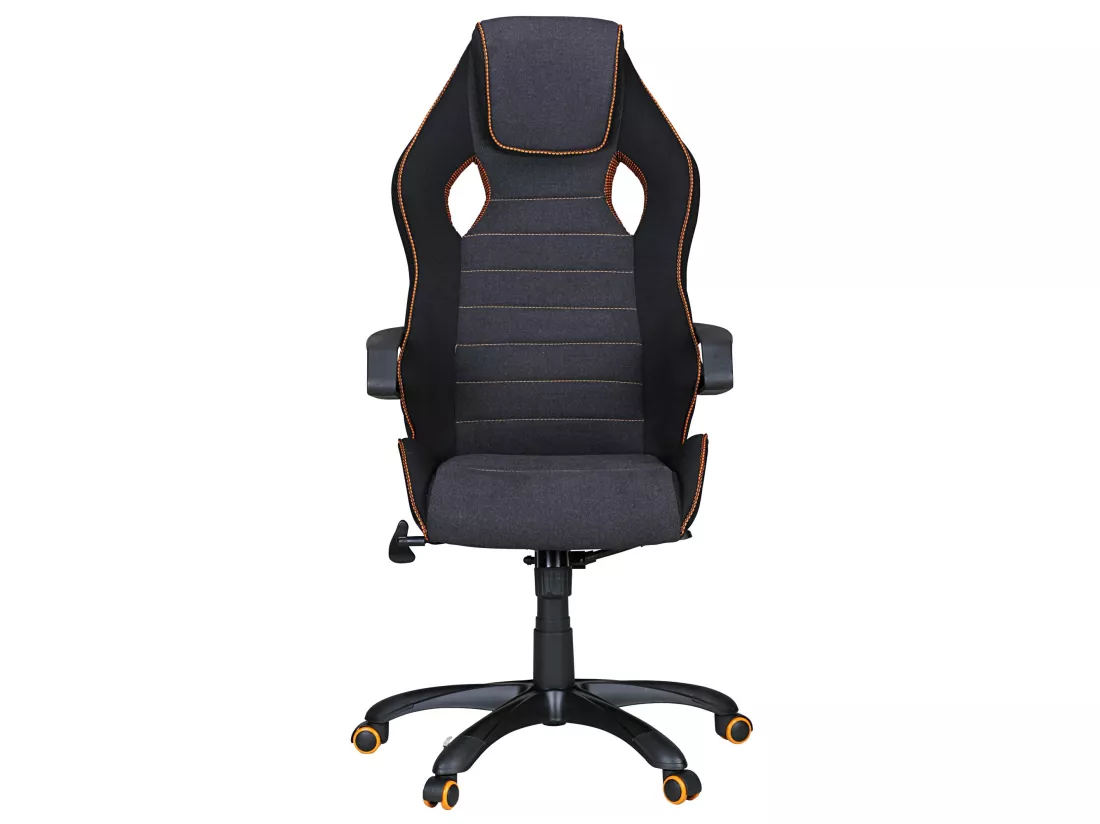 Chaise de Bureau Tissu Fauteuil Ergonomique Siège Pivotante Gaming 120kg