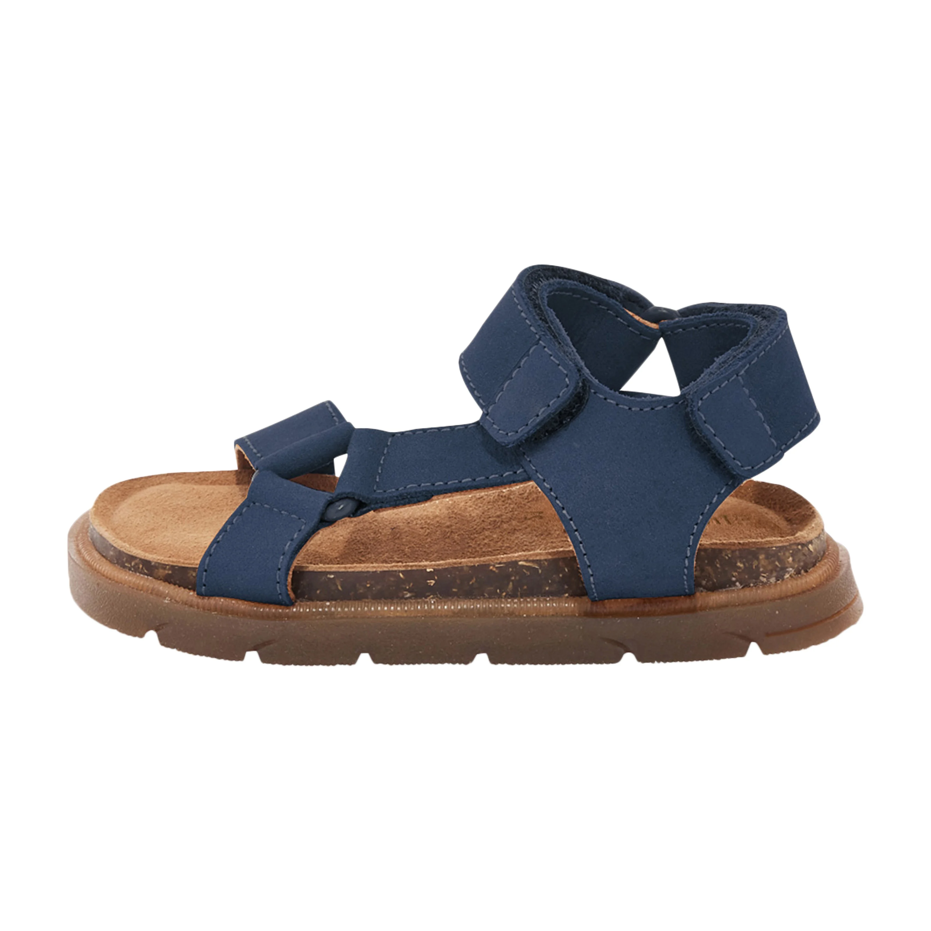 Sandales cuir enfantpar m.belarbi capucin | Bleu