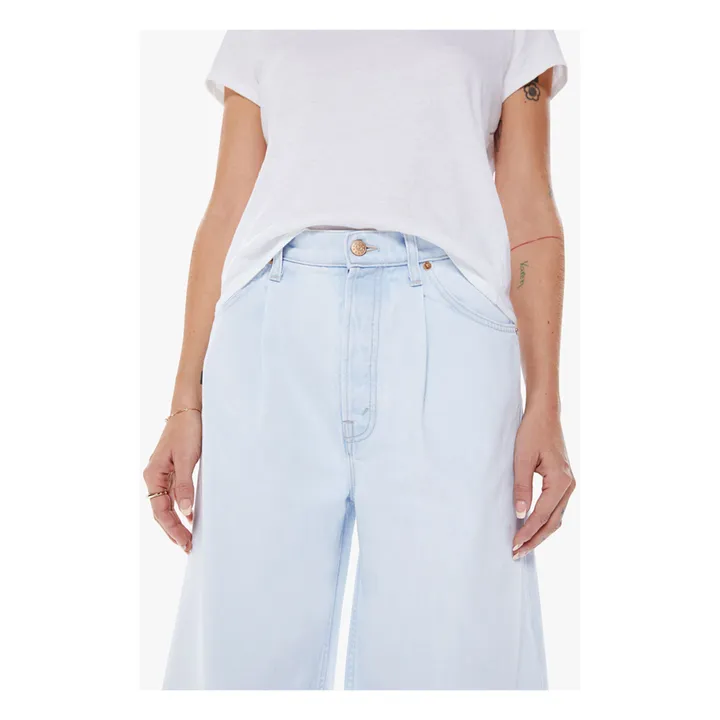 Mother Jean The Pleated Double Dip Puddle | Blue Slushie