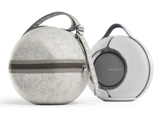 DEVIALET - Housse enceinte Mania Cocoon Light Grey