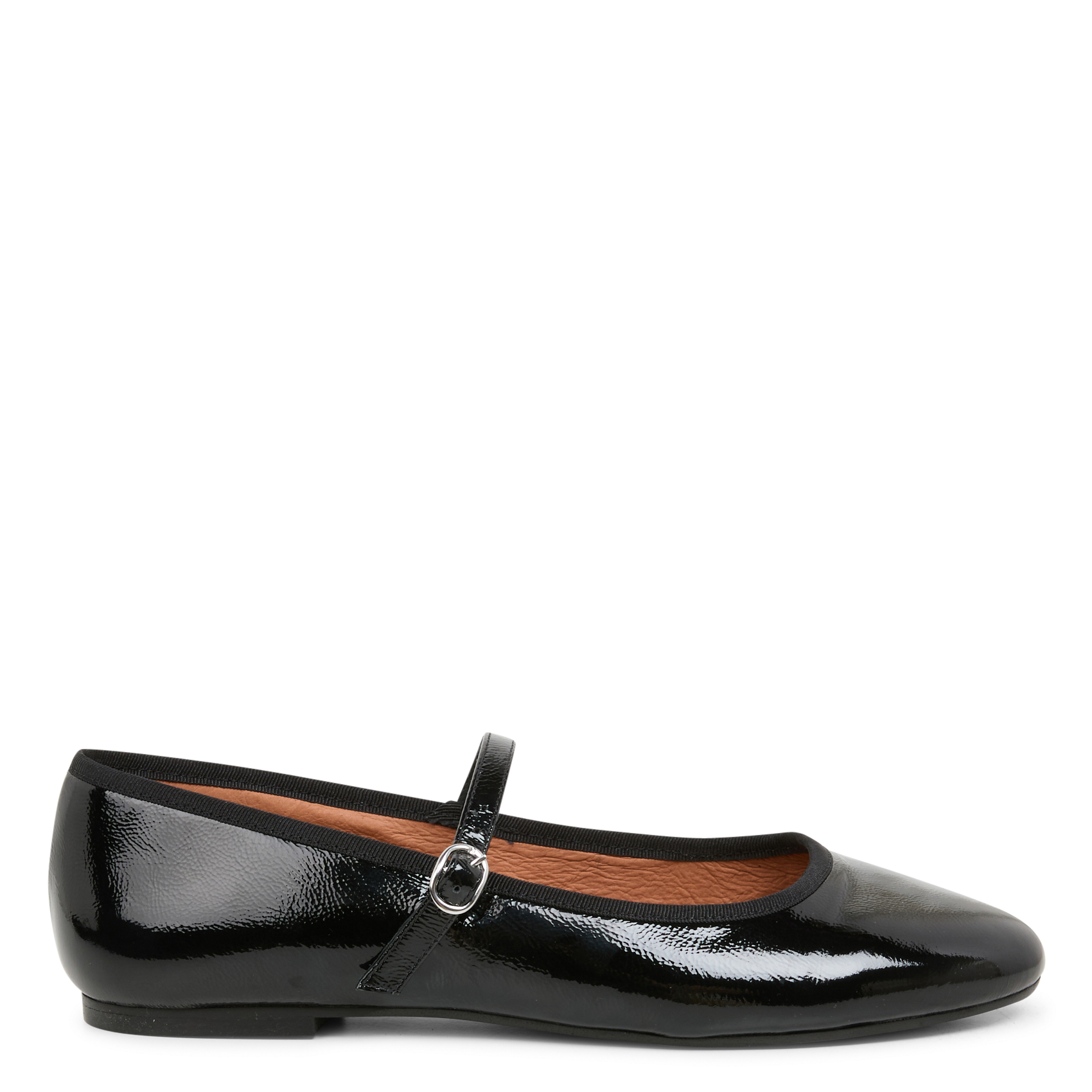 DOUCEUR - Ballerines en cuir | Noir