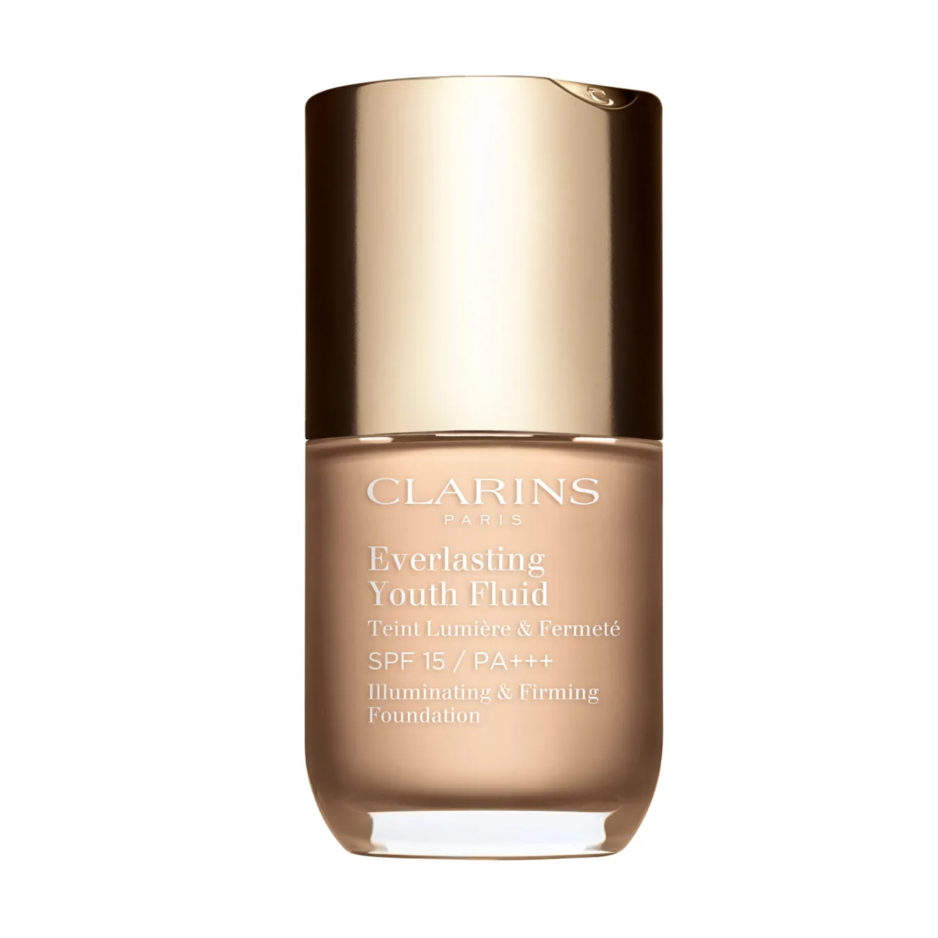 Clarins Everlasting Youth Fluid Teint Lumière & Fermeté SPF 15 / PA   107 Beige