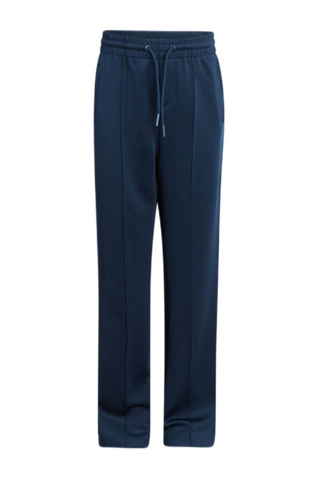 Shoeby joggingbroek donkerblauw/wit