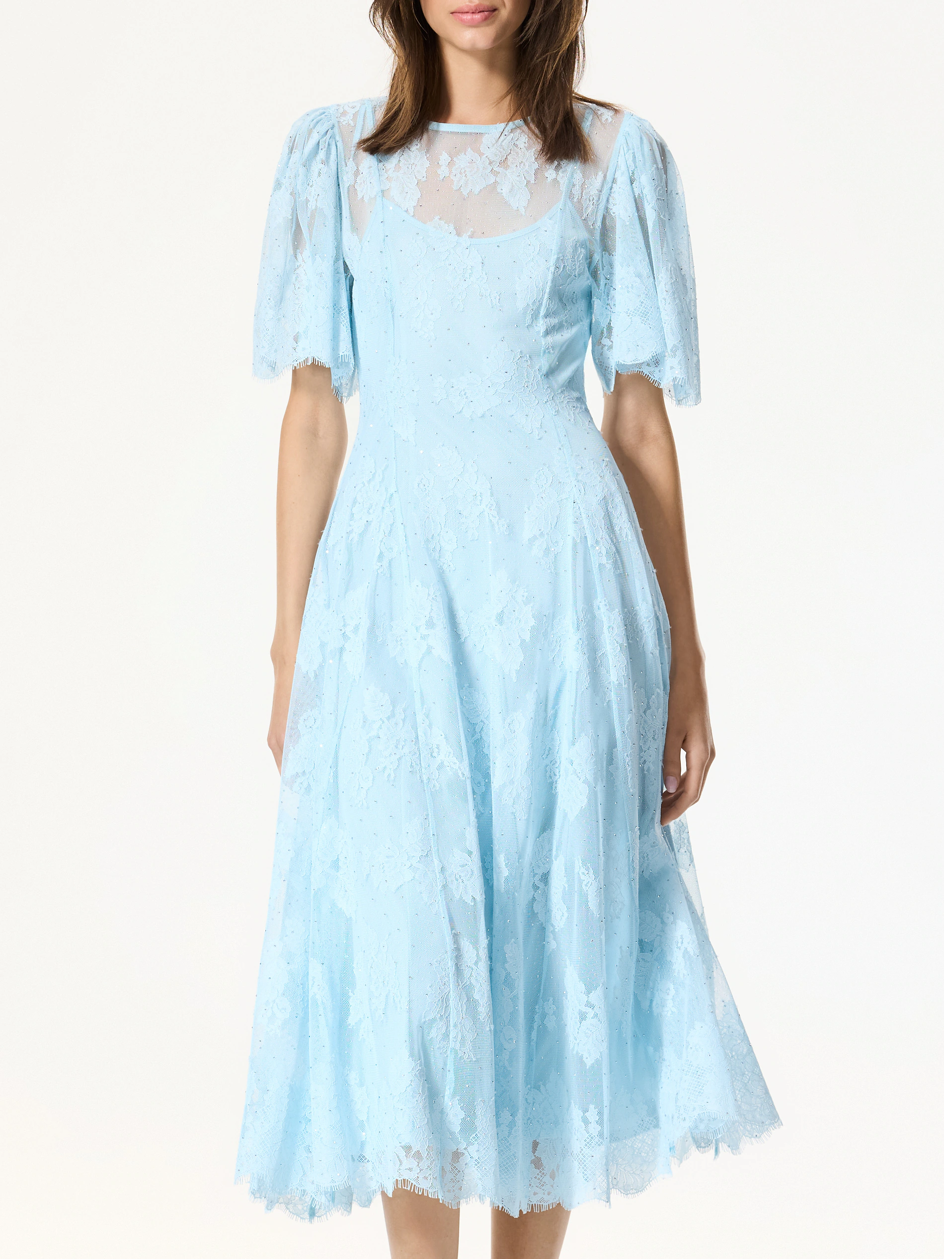 Kleid aus Spitzen