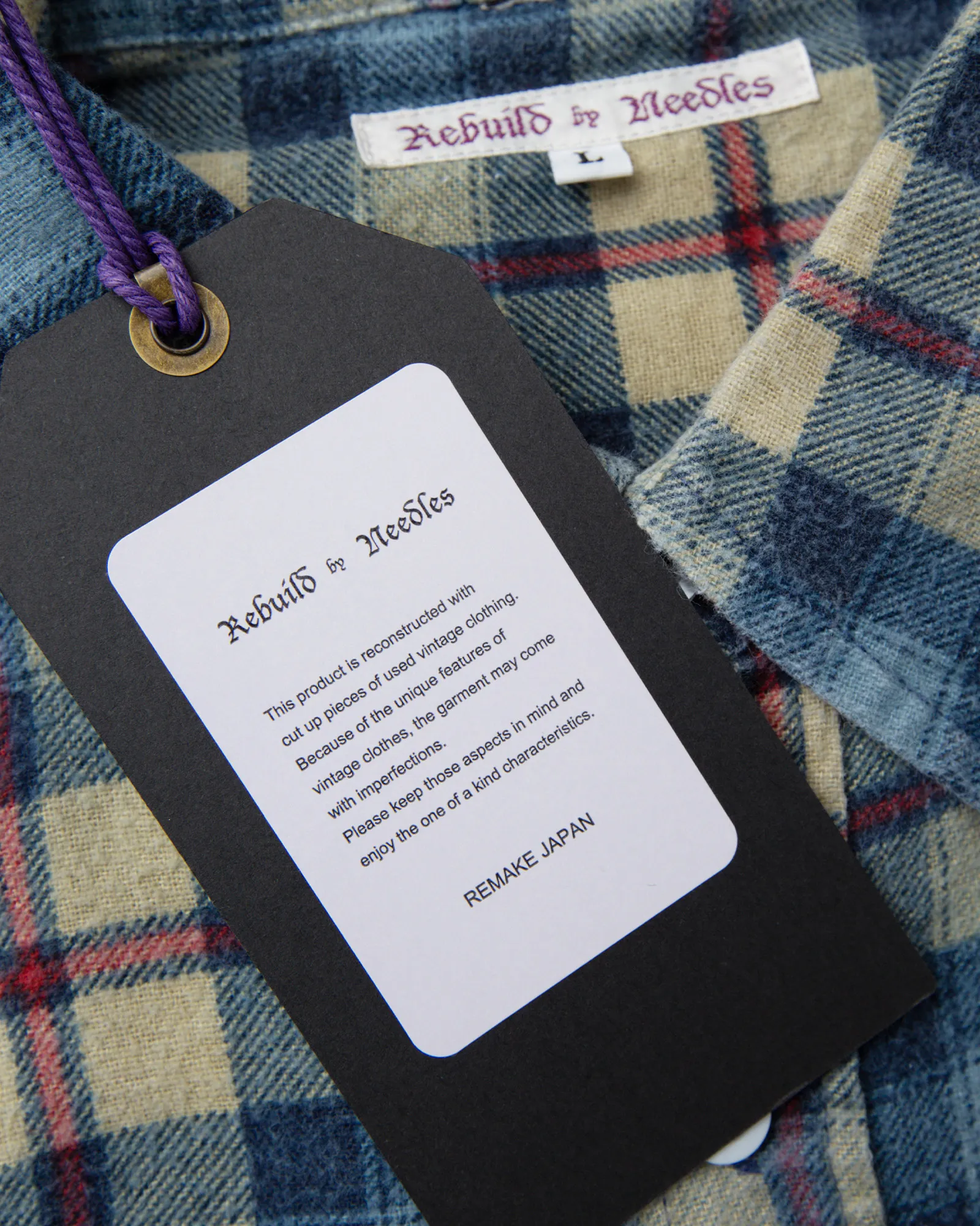 Needles Rebuild by Flannel Shirt