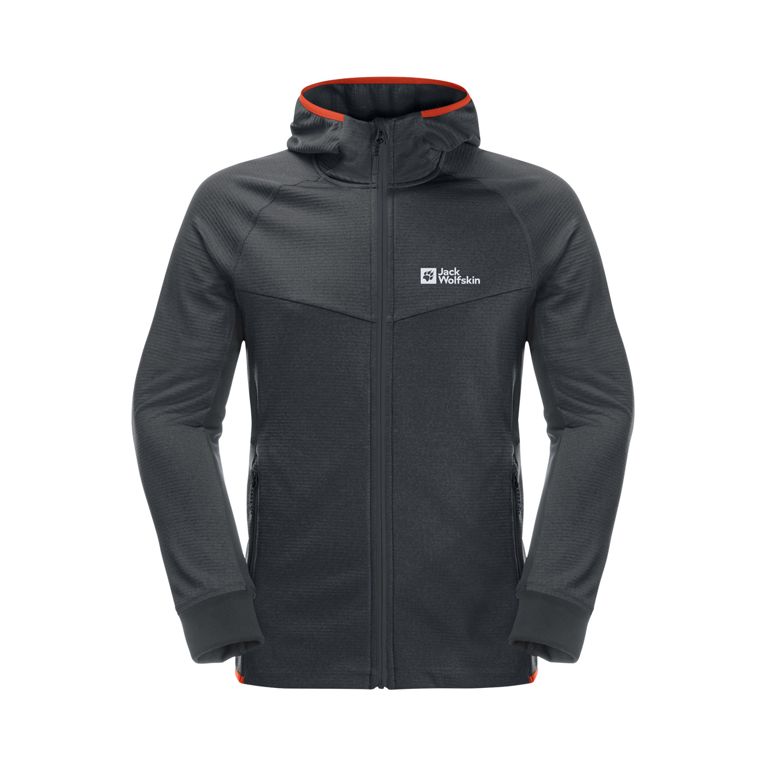 Jack Wolfskin Hydro Grid Hooded FZ Herren Fleecejacke