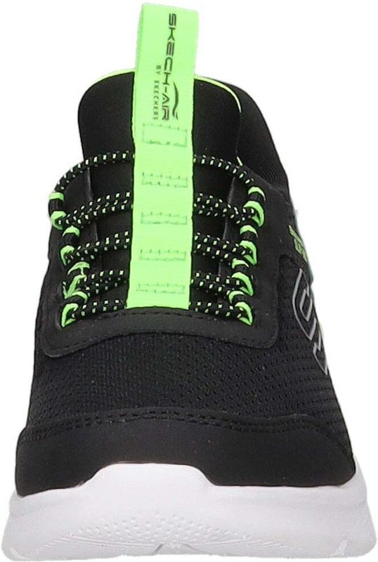 SKECHERS - Microspec Max - Sneakers - Zwart - Synthetisch