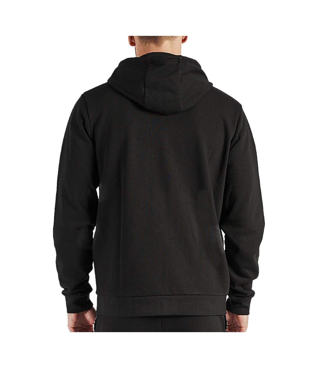 Sweat à Capuche Noir Homme Kappa Gadio Graphik