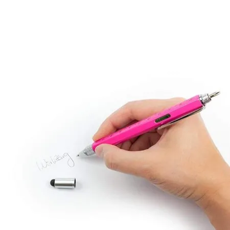 Trendhaus Relax&Be Clever Werkzeug-Kugelschreiber mit 5 Tools, 6-fach sortiert