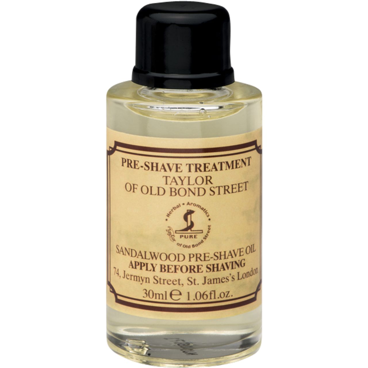 Taylor of Old Bond Street, Pre-Shave Treatment Sandalwood Pre-Shave Oil