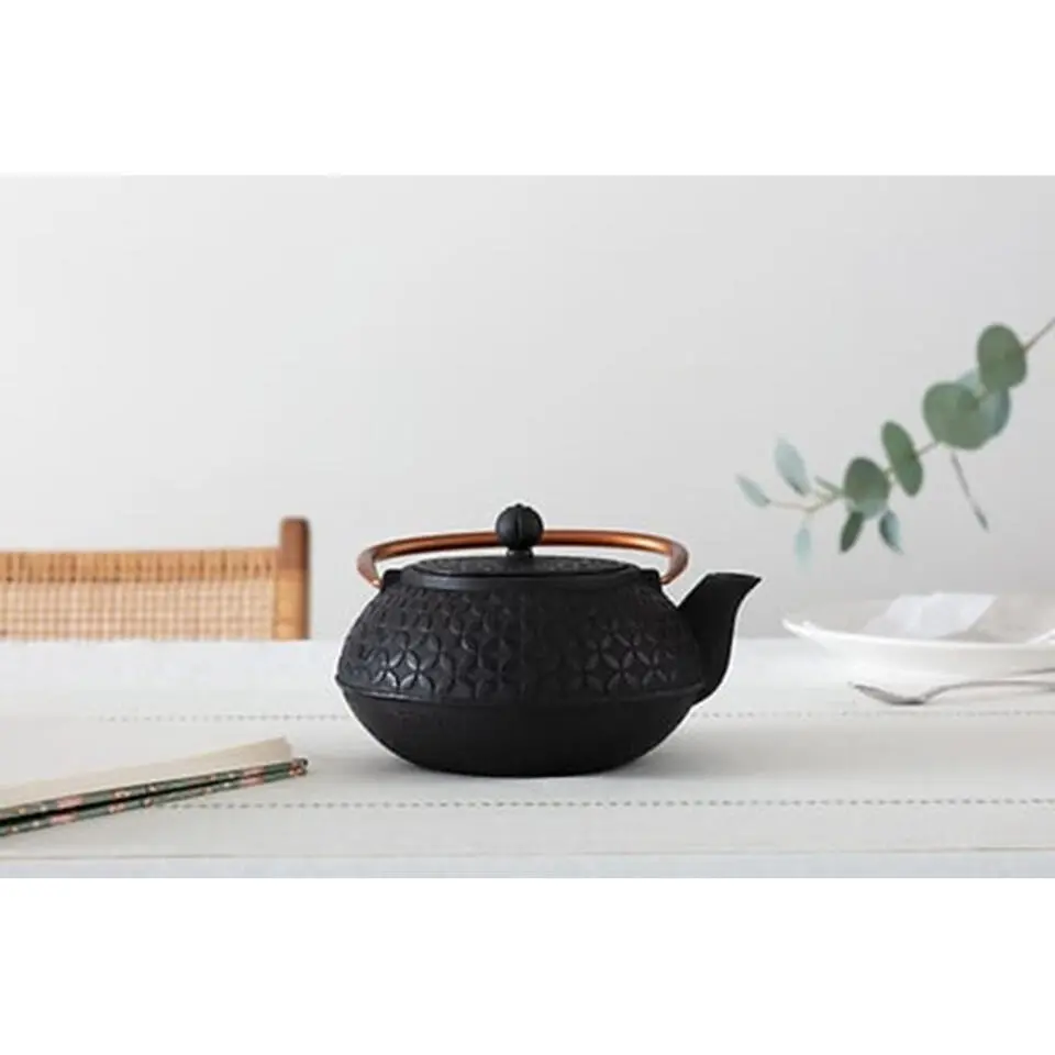 Secret de Gourmet Theepot Essential - Gietijzer - zwart - 1000 ml