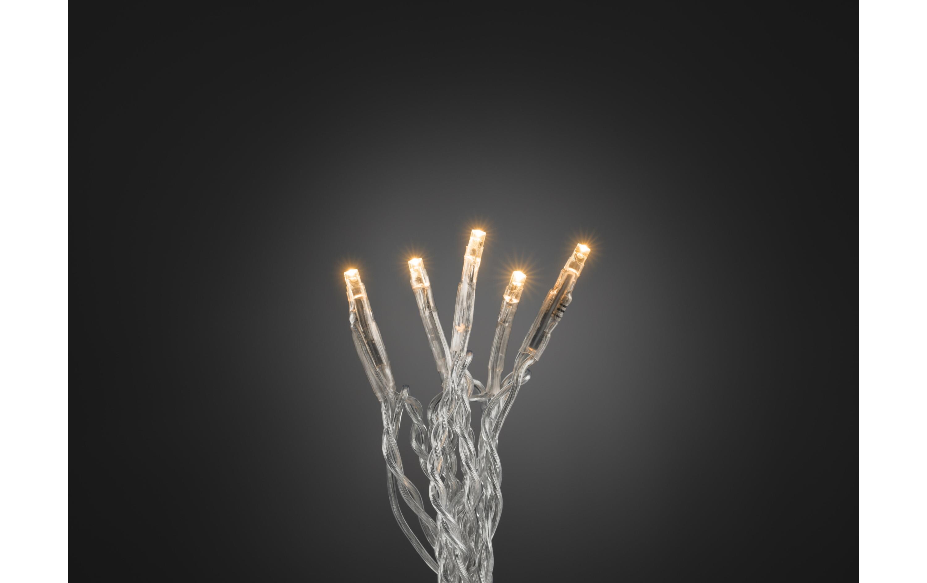 LED-Lichterkette 3.43 m Transparent, mit 50 LED, IndoorStimmungsvolles Licht schafft Atmosphäre