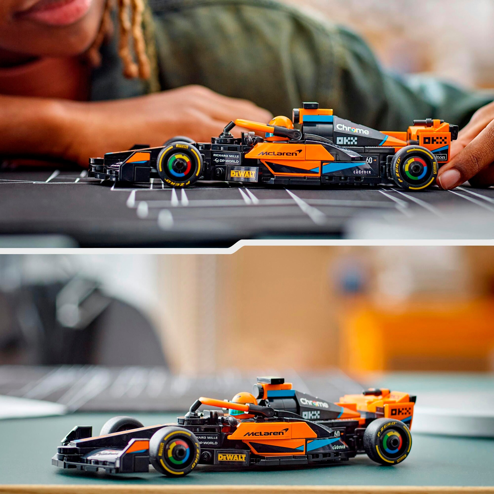 LEGO Konstruktionsspielzeug Speed Champions McLaren Formel-1 Rennwagen 2023