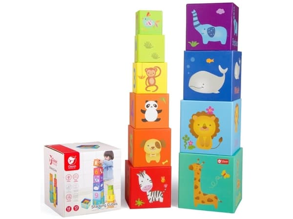Klassisk verden Klassisk verden Magic Box Blocks Puzzle Tower Box Pedagogisk leketøy