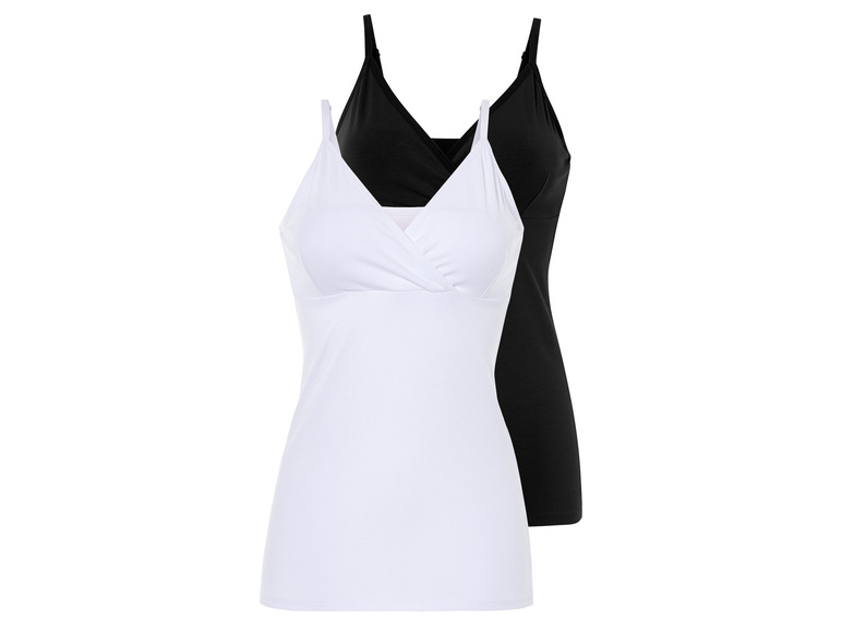 2 dames voedings-tops
