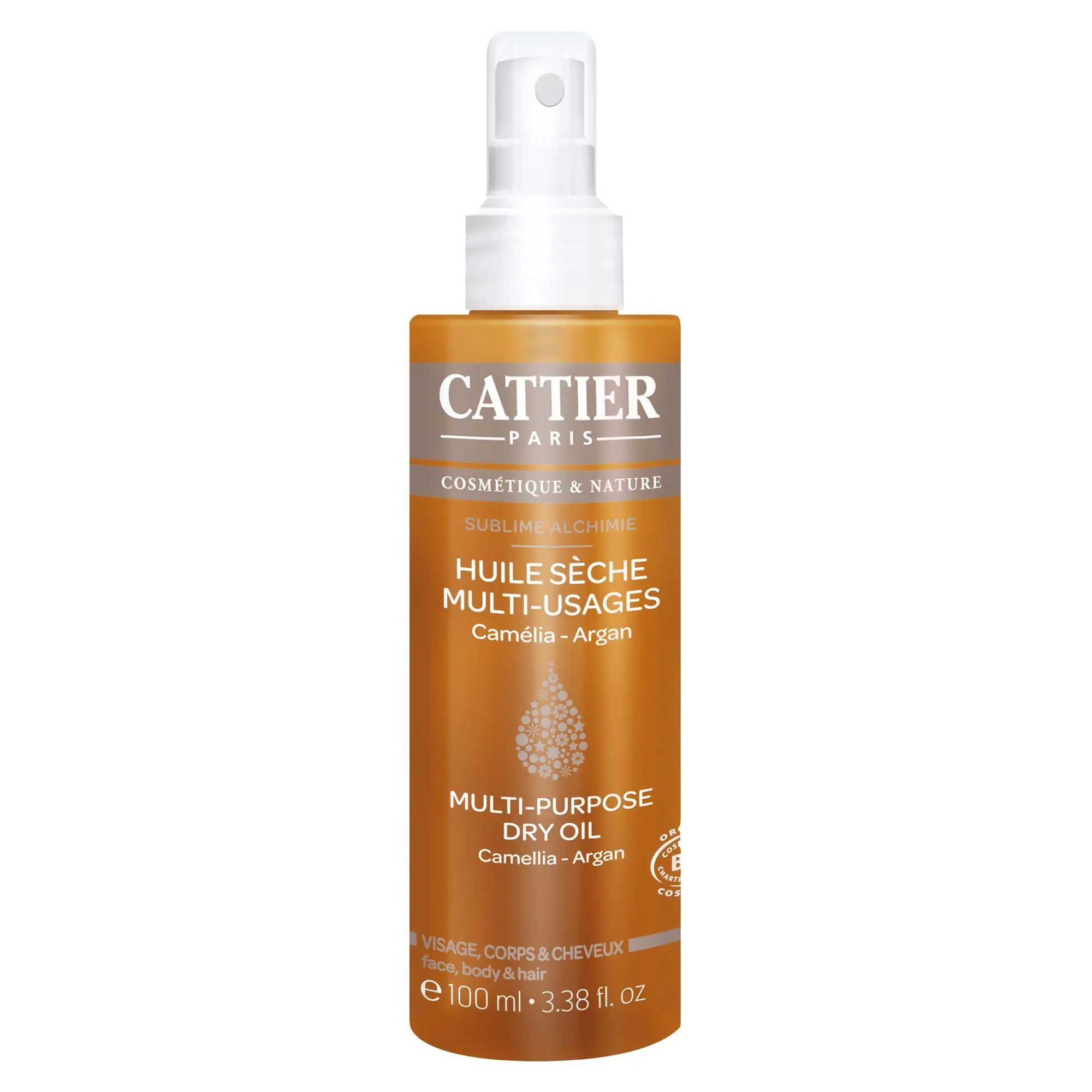 Cattier - Huile Multi-Usages Sublime Alchimie Huile Multi-Usages- Soin corps et bain