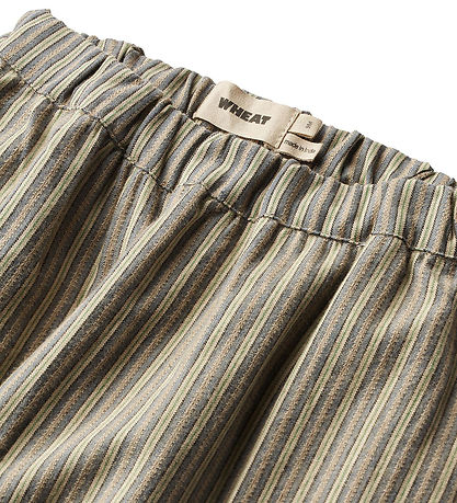Wheat Bukser - Henry - Blåe Green Stripe