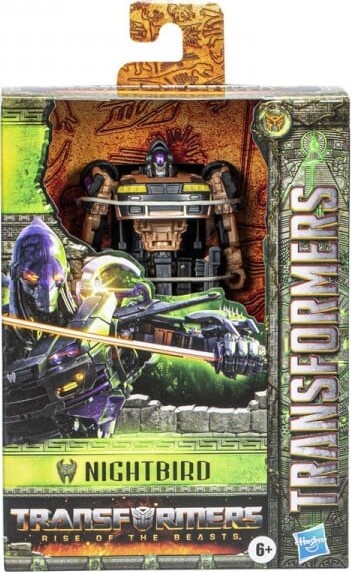 Transformers Legetøj - Deluxe Class - Nightbird - 12,5 CM
