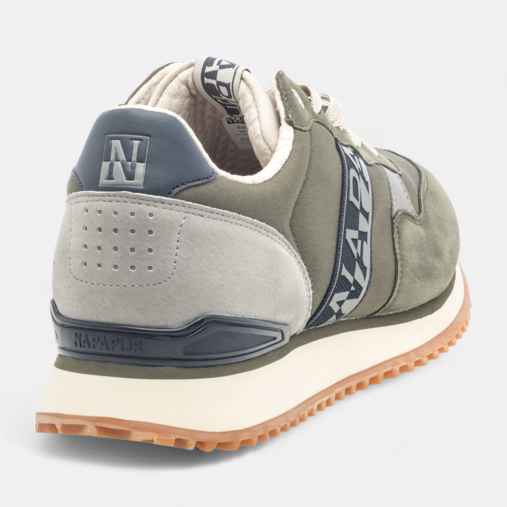 Baskets Homme kaki