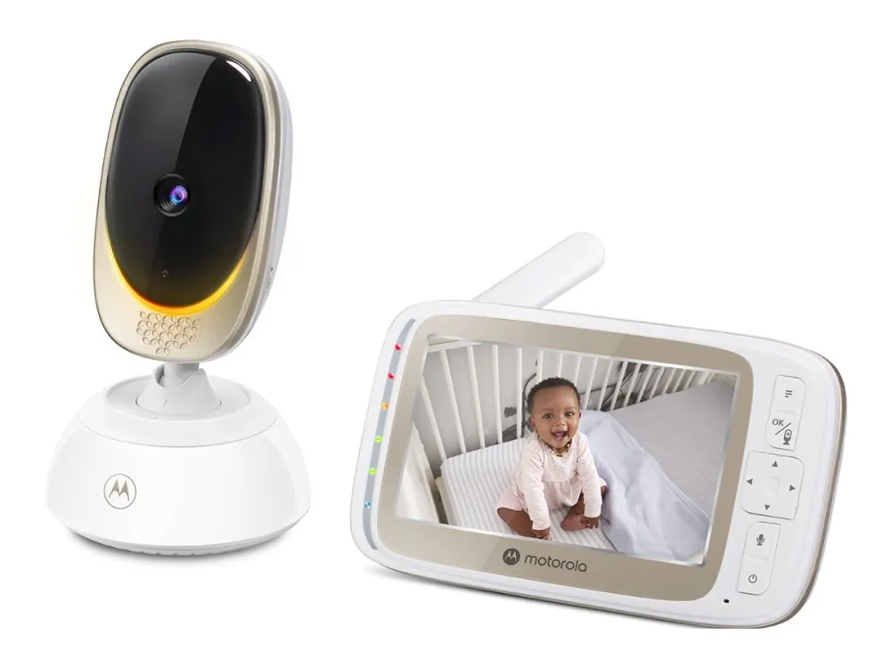 Motorola Nursery VM85 Connect - Baby overvågningssystem - trådløs (Wi-Fi, 2.4GHz radio) - 5
