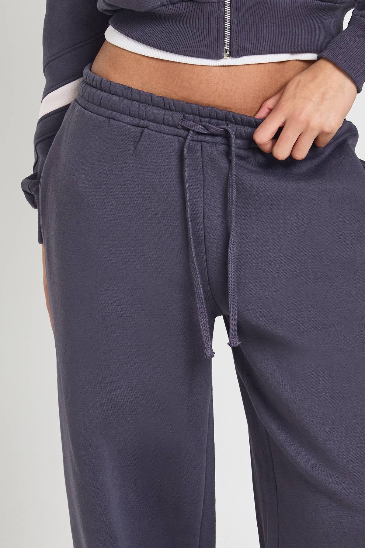 boohoo Survêtement Sweat-shirt à Col Montant avec Panneaux Contrastés