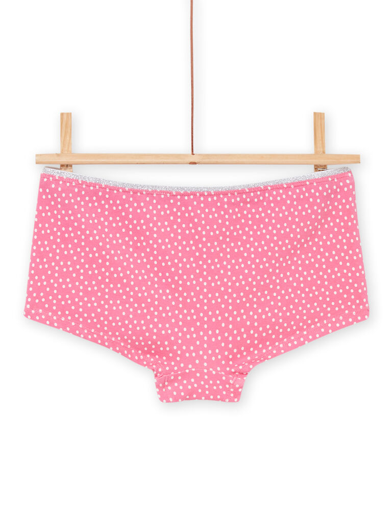 3 shortys à imprimé et motif fantaisie