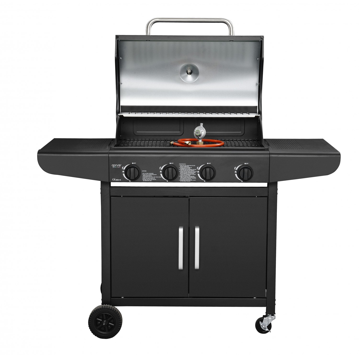 Gasgrill BBQ 4 Brenner