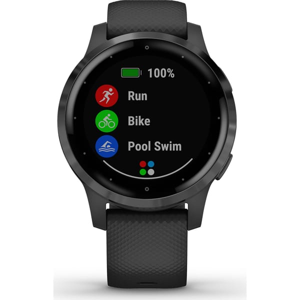 SFS195_Cardio et GPS GARMIN VIVOACTIVE 4S BLACK/SLATE