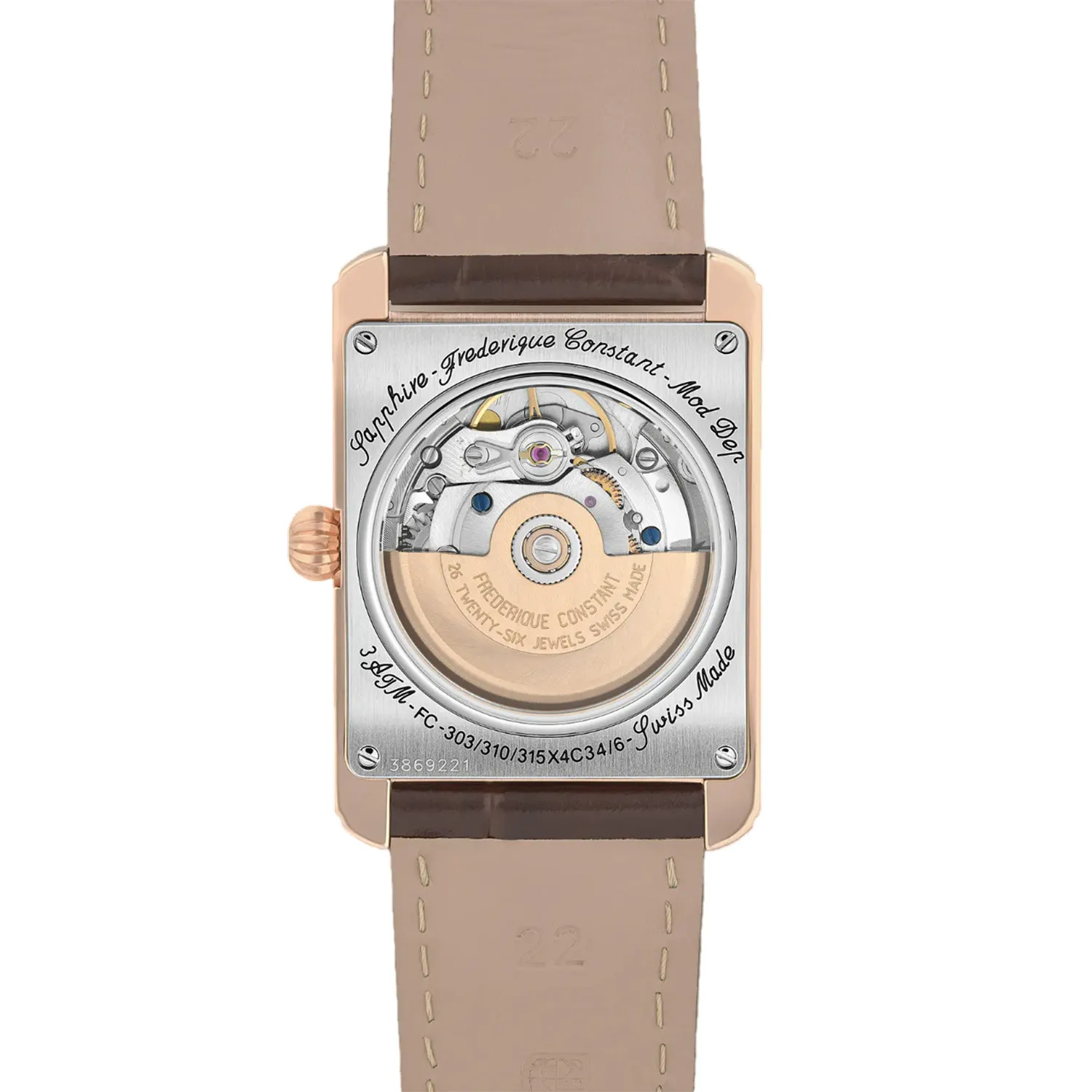 Frederique Constant Classics Carrée FC-311S4C4