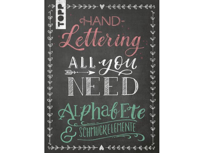 Frechverlag Handbuch Handlettering All you need 96 Seiten Handbuch zum Thema Handlettering
