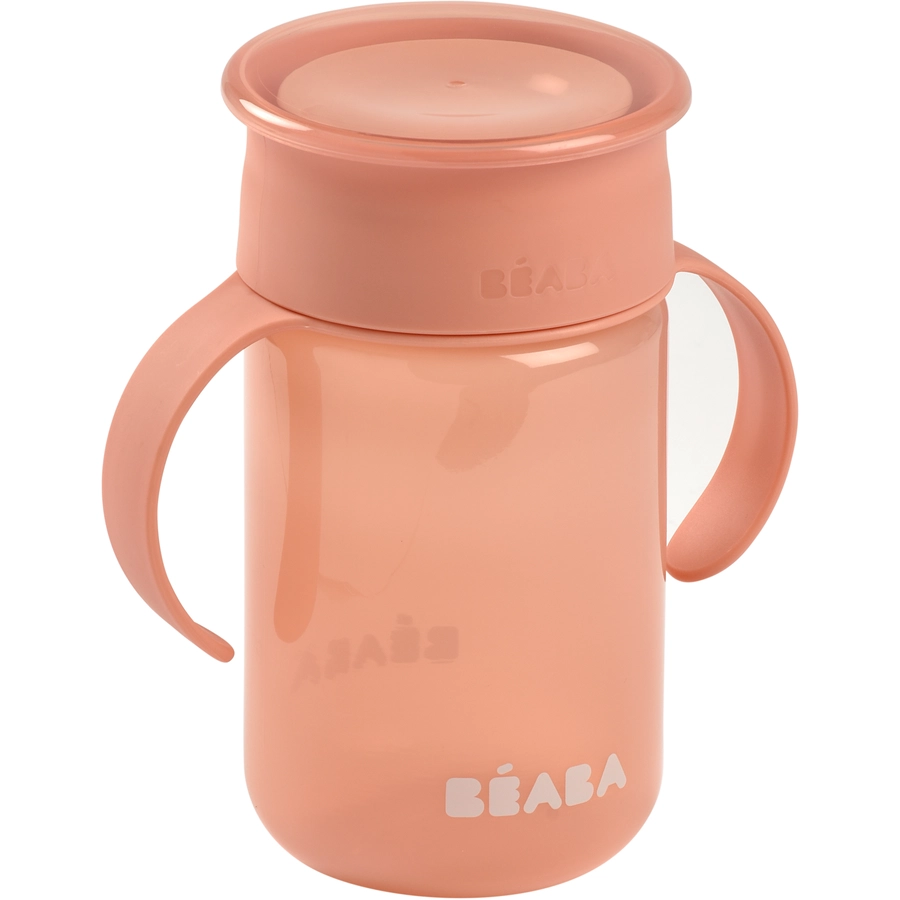 BEABA® Lernbecher 360° rosa 340ml