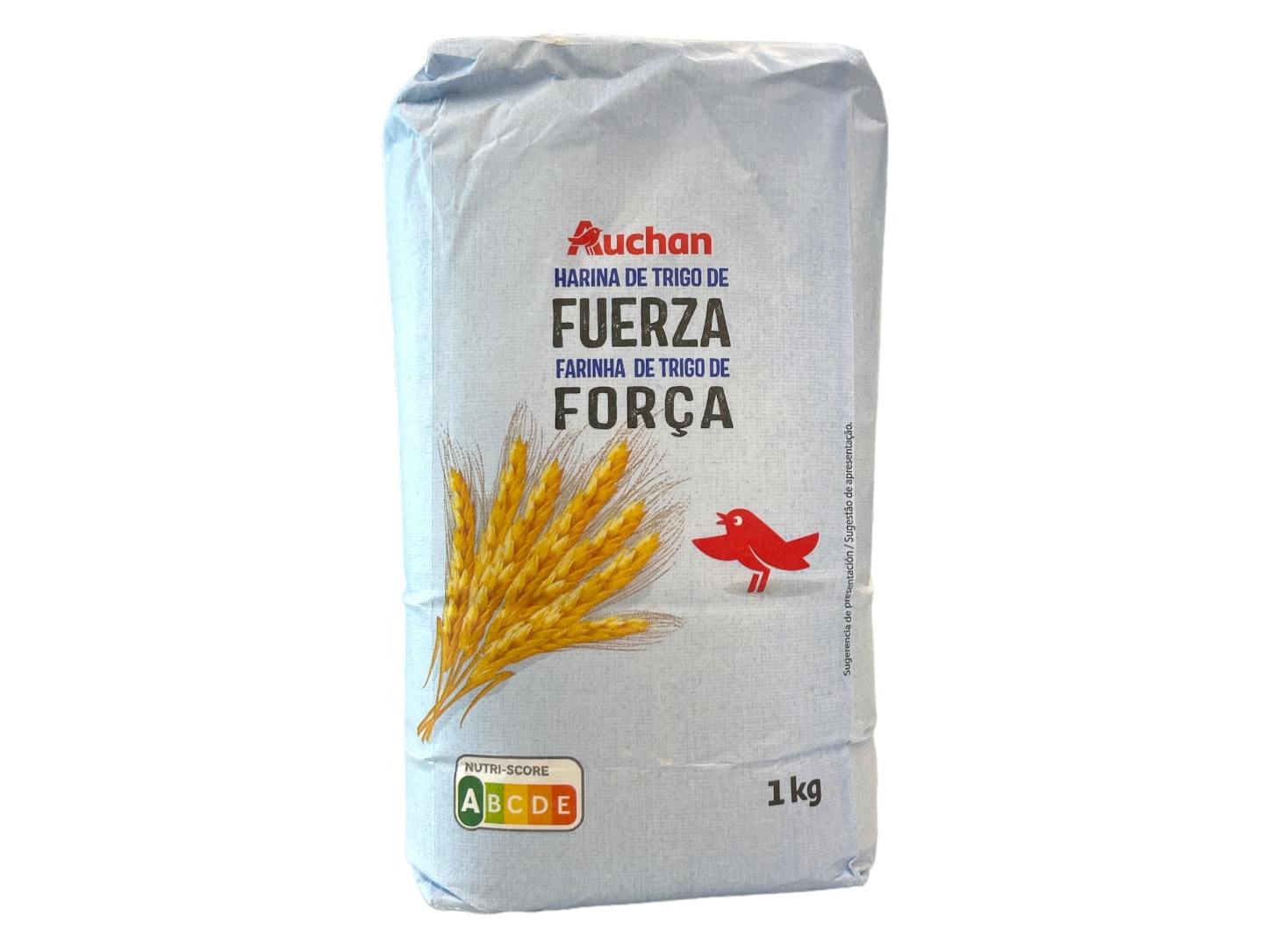 FARINHA TRIGO AUCHAN DE FORÇA 1KG