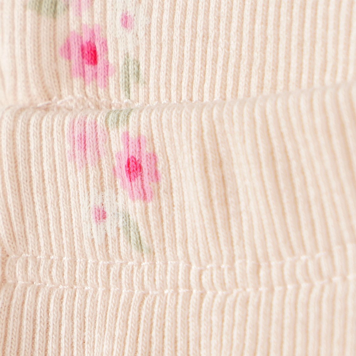Topolino Mädchen Leggings in Ripp-Qualität creme