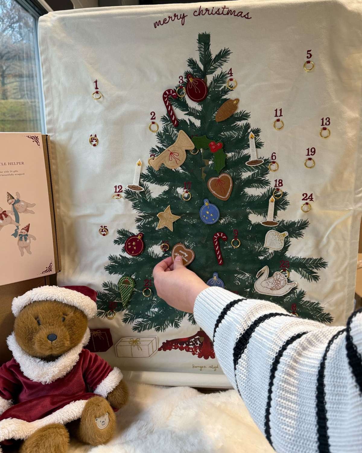 Julekalender Barn og Pakkekalender Oppheng – 2i1