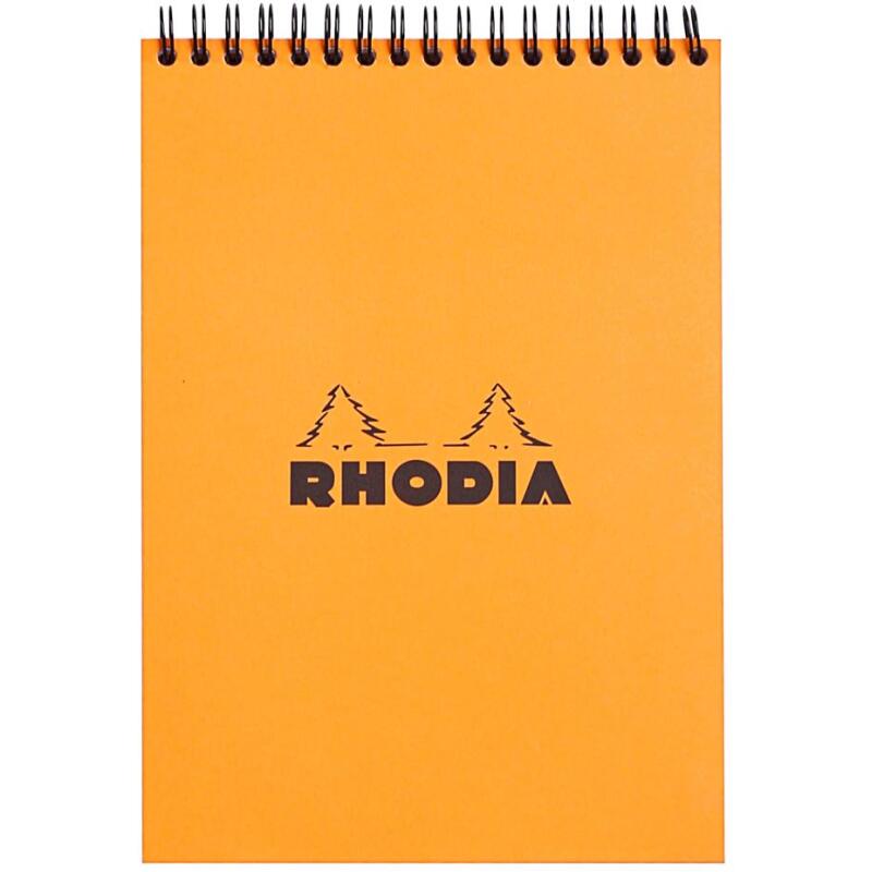 Notepad A5 80 feuilles lignées 80 g - Orange