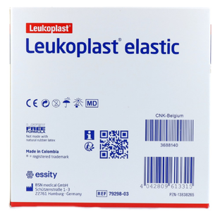 Leukoplast Elastic Wondpleister 4cm x 5m 1ST