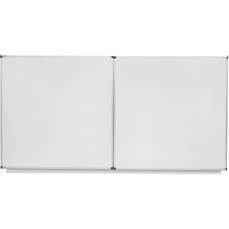 Tableau triptyque blanc émaillé Trio Maya NF 100 x 200 cm Bi-Office