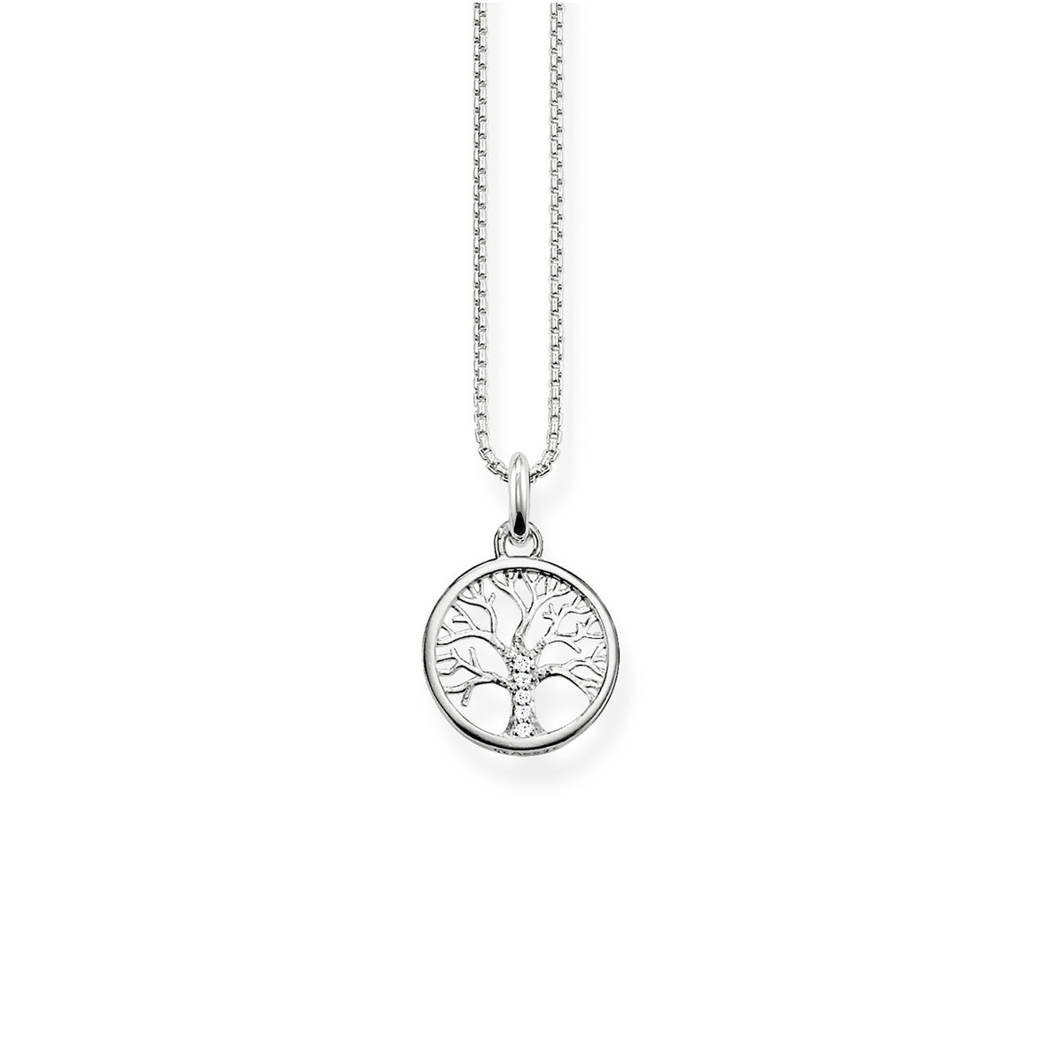 Collier THOMAS SABO argent 925 arbre de vie et zirconias