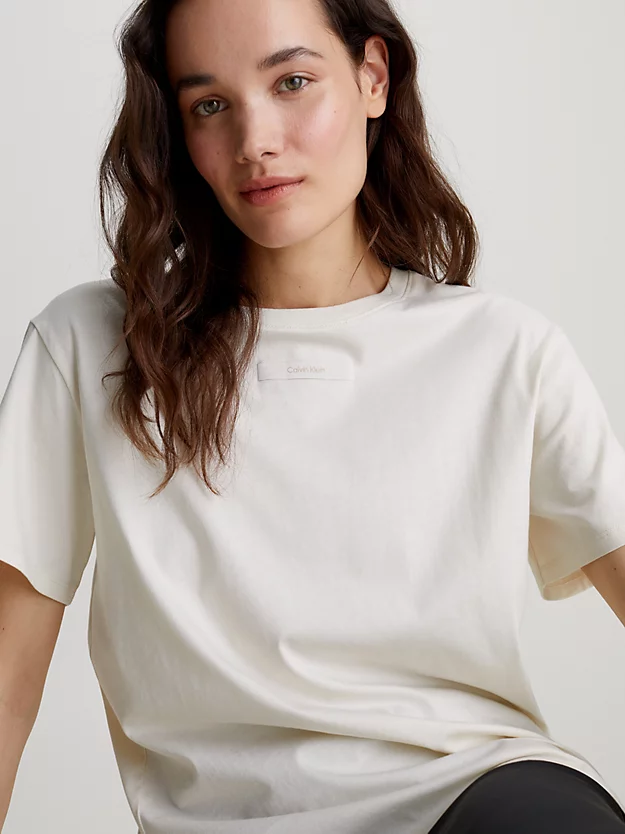Camiseta slim de algodão