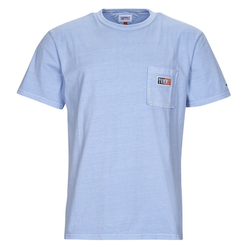 Tommy Jeans - TJM CLSC TIMELESS TOMMY TEE - Bleu ciel
