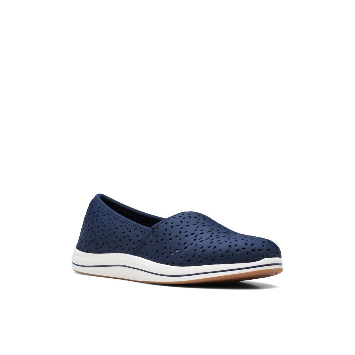CLARKS-Breeze_emily-Baskets athleisure - Talon plat - Marine